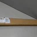 LazBlinds No Tools No Drill 1" Vinyl Mini Blinds, Cordless Blinds for Windows, Light Filtering Horizontal Window Blinds & Shades, 30 1/2" W x 48" H, Cream