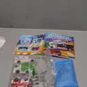 3 Floating Changing Color Light Up Bath Toy Car with Bath Book & Storage Bag, No Hole Realistic Car Bathtub Toys for Toddler Kid 18 month +, Bathroom Tub Pool Beach Swimming Party, Birthday Gift