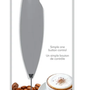 Jacent Battery Operated Handheld Milk Frother, 1 Pack, Mix Foamy Cocktails, Whip Up Sauces And Salad Dressings, Make Whipped Cream, Breakfast Omelets