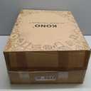 Kono Luggage Set 4 Piece Carry On Hardside Luggage with TSA Lock Spinner Wheels Carry On Suitcase Nude/Rose Pink