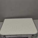 Folding Camp Table Small, 24''L x16''W with Adjustable Height Legs, Indoor Outdoor Lightweight Portable Aluminum Dining Table for Picnic Camping 2-Feet2 Heights 10"/19"