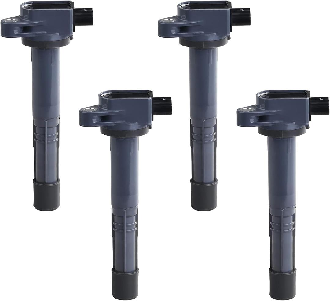 JDMON Ignition Coils Pack Compatible with Honda Accord 2008-2012,Civic&Crosstour 2012-2015,CR-V 2010-2014, Acura ILX 2013-2015 2.4L L4 UF602 30520-R40-007 Set Of 4