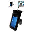 Universal Waterproof Phone Case, Waterproof Phone Pouch Cell Phone Dry Bag with Adhesive Phone Mount, Lanyard for Men Women Beach Kayaking Travel or Bath
