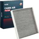 KAX Cabin Air Filter with Activated Carbon, CF12151 Replacement for Hyundai Sonata 2015-2019 1.6T/2.0T/2.4L, for Kia Cadenza 2020, Passenger Compartment Air Filter