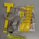 Pink Bounce House with Slide,Indoor Bouncy House for Kids 3-8,Inflatable Obstacle Course with Blower,Jumping Castle with Air Ball Pit