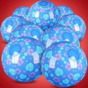 Leyndo 12 Pack Themed Beach Ball for Kids 7.87" Bulk for Summer Pool and Beach Game Gifts and Birthday Party Supplies and End of The Year Class Party Decorations Favor (Blue)