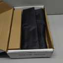 Tinysun Adjustable 2-Tier TV Tray Table, Folding Portable Couch Tray with No Assembly Required, Armrest Snack Table for Sofa Bed & Laptop Use, Multi-Surface Side Table for Living Room (Walnut)