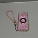 NGB Designed for iPhone 8 Plus & iPhone 7 Plus/6 Plus/6S Plus Case, Rose Gold | Magnetic Compatible with MagSafe | Glitter Liquid Cute Cover for Women Girls | with Screen Protector & Wrist Strap