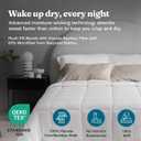 Olive + Crate Bamboo Comforter - Twin XL Duvet Insert, 62"x90" | 100% Bamboo Viscose Outer Cover, Breathable Down Alternative Comforter, Hypoallergenic, All Seasons Plush Design - White