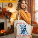 Just a Girl Who Loves tote Bag for Women Girls, Aesthetic Tote Bag for Her, Medium Size with Inner Pocket