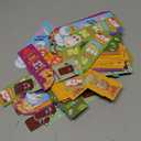 Eersida 60 Pieces Scratch and Sniff Scented Bookmarks Kids Fruit Food Theme Sayings Bookmarks Sayings Assorted Cute Scented Gifts for Students Teens Food Lovers, 10 Styles