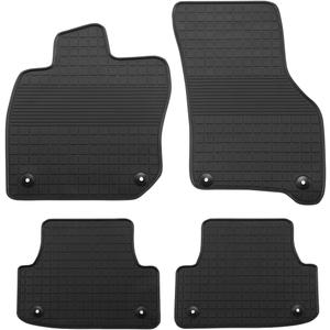 Car Floor Mat Rubber Custom Fit for Audi A3 / S3 2021-2025 2026 Full Black Auto Floor Liners All Weather Heavy Duty Odorless