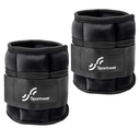 Sportneer Adjustable Ankle Wrist Weights for Men Women Kids, Adjustable Leg & Cuff Weight Straps for Fitness, Walking, Running, Aerobics, Yoga, Gym | 2 lbs for Each Ankle, 1 Pair Total Weight 4 lbs