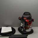 Shop-Vac 5989305 Wet/Dry Vacuum, 5 Gallon, 4.5 Peak HP Stainless Steel Vacuum, 1.25 Inch Diameter x 7 Foot Hose, 6 Ft Cord Length, Ideal for Jobsite, Garage, Car & Workshop