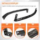 Headlight Mounting Bracket Set Compatible with 2003-2007 Accord