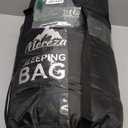 MEREZA 0 Degree Winter Sleeping Bag for Adults Kids with Pillow, Cold Weather Sleeping Bag for 4 Season Camping Hiking Backpacking Sleeping Bags for Big and Tall (Black)