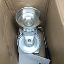 VEVOR Commercial Burger Patty Maker, 130mm/5inch Hamburger Beef Patty Maker, Heavy Duty Food-Grade Stainless Steel Bowl Burger Press Machine, Kitchen Meat Forming Processor with 1000 Pcs Patty Papers