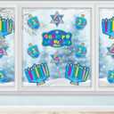 2 x Izzy 'n' Dizzy Hanukkah Cutouts, Happy Hanukkah and Happy Chanukah Holiday Party Decoration (34 Piece)