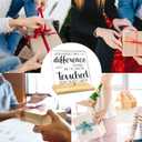 Never Underestimate the Difference You Made Farewell Acrylic Desk Decorative Sign, Goodbye Gifts for Coworkers, Going Away Decor for Desk Party