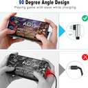 USB C to Lightning Cable, 2Pack Apple MFi Certified iPhone Fast Charging Cords Type C Lightning Cable 90 Degree iPhone Cable Nylon for iPhone 14 13 12 11 Pro Max X XS XR 8 7 6s Plus SE (3FT, Sliver)