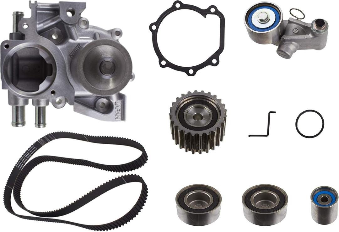 AISIN GENUINE TKF-012 Engine Timing Belt Kit with Water Pump - Compatible with Select Subaru Impreza, WRX STI