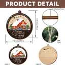 7 x Housewarming Gifts New Home 2025 - New Home Ornament 2025, First Home Keepsake Gift for Couples, Homeowners - Best Housewarming Presents 2025, Gift Ideas for New Homeowners - Wooden Ornament