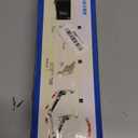 EsLuker.ly Universal Stainless Steel Microwave Oven Wall Mount Bracket with Removable Hooks, Arm Adjustable Foldable Kitchen Stretch Oven Stand Shelf Rack Load 100 lb, Silver