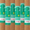 Con-Tact Brand | Self Adhesive Cork Roll 18x4 Feet - Cork Board Roll for Walls Crafts - Thin Cork Sheets with Adhesive Backing - Liner for Cabinets Shelves Drawers Furniture (6 Rolls)