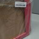 Rustic Wooden Picture Frame 8x10 - Pink - Set of 2, Natural Eco Solid Wood and High Definition Real Glass for Wall Mounting Tabletop Photo Frames