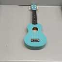 Strong Wind Soprano Ukulele 21 Inch Basswood Ukeleles for Beginners Four Strings Hawaiian Guitar Ukulele for Adults Teenagers（Light Blue）