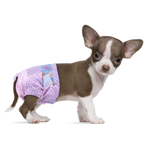 Disposable Female Dog Diapers, Puppy Diapers with Adjustable Elastic Waistline for Female Dog or Cat in Heat, Incontinence, Diaper with Wetness Indicator, XXS-40 Count