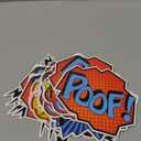 Blulu 30 Pieces Hero Themed Party Decorations, Fun Hero Sign Cutouts Signs Paper Cardboard Cutouts