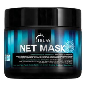 TRUSS Net Deep Conditioning Hair Mask for Damaged Hair - Formulated with Nano-Regeneration for Protein Replenishment, Hydration & Shine - Reduces Frizz, Defines Curls & Restores Elasticity (19.4 Oz)