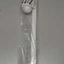 White Curtain Rods for Windows 28-48 inch, 2 Pack 5/8" Curtain Rod Set with Brackets, Splicing Adjustable Curtain Rod for Bedroom, Kitchen, Living Room, Matte White