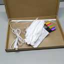 LED Drawing Board, Class Valentines Day Gifts for Kids Toys, 17" Light Up Acrylic Dry Erase Led Note Board with Colors, Doodle Glow Board, Magic Drawing Tablet as Birthday Gifts for Girls Boys (14"W x 10"H)