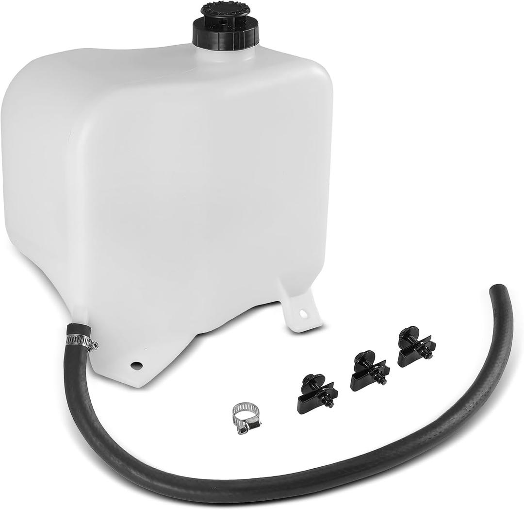 A-Premium Engine Coolant Overflow Recovery Reservoir Tank [with Cap & Tubing] Compatible with 1981-1991 Chevrolet & GMC & GM Vehicles - CK Series, RV Pickups, Blazer, Suburban, Full Size Truck