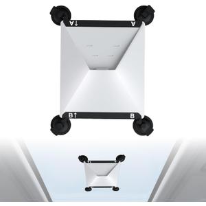Starlink Mini Mount  Starlink Mini Car Mount Suction Cup Holder for Sunroof & Window, Strong Vacuum Base, Starlink Mini Accessories for RV, Boat, Truck (Black) (Black)