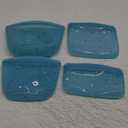 Stasher Premium Silicone Reusable Food Storage Bags, 4-Pack, Sea Spray, Multi-Use Food Storage Bags, Lunch Bag, Travel Containers, BPA Free, Leak-free, Dishwasher-Safe, Eco-friendly