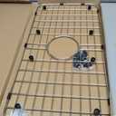 Serene Valley 25-1/8" x 12-7/8" Sink Grid, Centered Drain with Corner Radius 1-1/2", NLW2513C