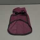 ROZKITCH Dog Winter Coat Soft Pullover Pajamas, Pet Windproof Warm Cold Weather Jacket Vest Cozy Jumpsuit Apparel Outfit Clothes for Walking Hiking Travel Sleep Red 2XS (2XS(Back Length:11-12"))