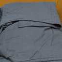WDCOZY 100% Cotton King Size Quilt Set, Channel Pick Stitch, Navy Blue