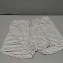 Real Essentials 3 Pack: Womens Ultra-Soft Comfy Stretch Pajama Lounge Shorts Elegant Sleepwear, L