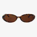 JUDOO Tiny Small 90s Sunglasses for Women Men Retro Oval Tinted Glasses