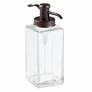 iDesign Casilla Foaming Soap Pump (Bronze/Clear)