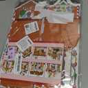 56Pcs Christmas Gingerbread House Picture Frame Crafts Kit - DIY Xmas Photo Ornaments Bulk Decorations for Winter Holiday Party Supplies DecorAssembly Needed