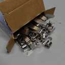 Moxweyeni 50 Pcs Christmas Light Clips 3.5" Gutter Light Hooks Shingle Clips for Christmas Lights Metal Soffit Hooks for Xmas Outdoor Roof Patio Panel Mantle Decoration Supplies