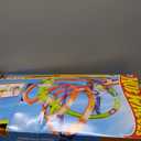 Hot Wheels Toy Car Track Set Action Epic Crash Dash with 1:64 Scale Vehicle & 5 Action Zones, Powered by Motorized Booster 