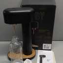 Ruby 2 Sparkling Water Maker - Soda Streaming Machine Silent Carbonated Water Machine Robust Long-Lasting Aluminum Soda Maker 1L Water Bottle Without CO2 Cylinder - Black Copper Soda Machine