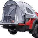 HEYTRIP Truck Bed Tent 5.0ft-6.8ft Waterproof Pickup Truck Tent Double Layer 2 Person Truck Tent Camper for Camping Fishing