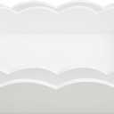 Mud Pie Nested Lacquer Trays; Large: 18" X 13" Small: 15" X 10"
